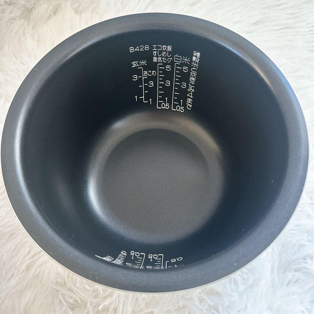 【美品】象印 圧力IH炊飯器 NP-BU10 ブラック 説明書付 極め炊き