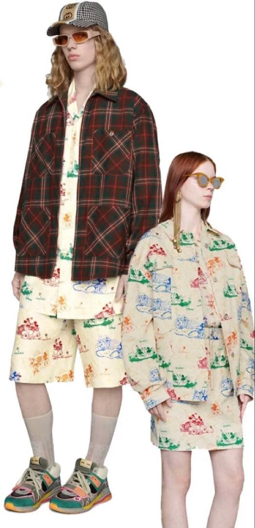 GUCCI DISNEY ショットパンツ