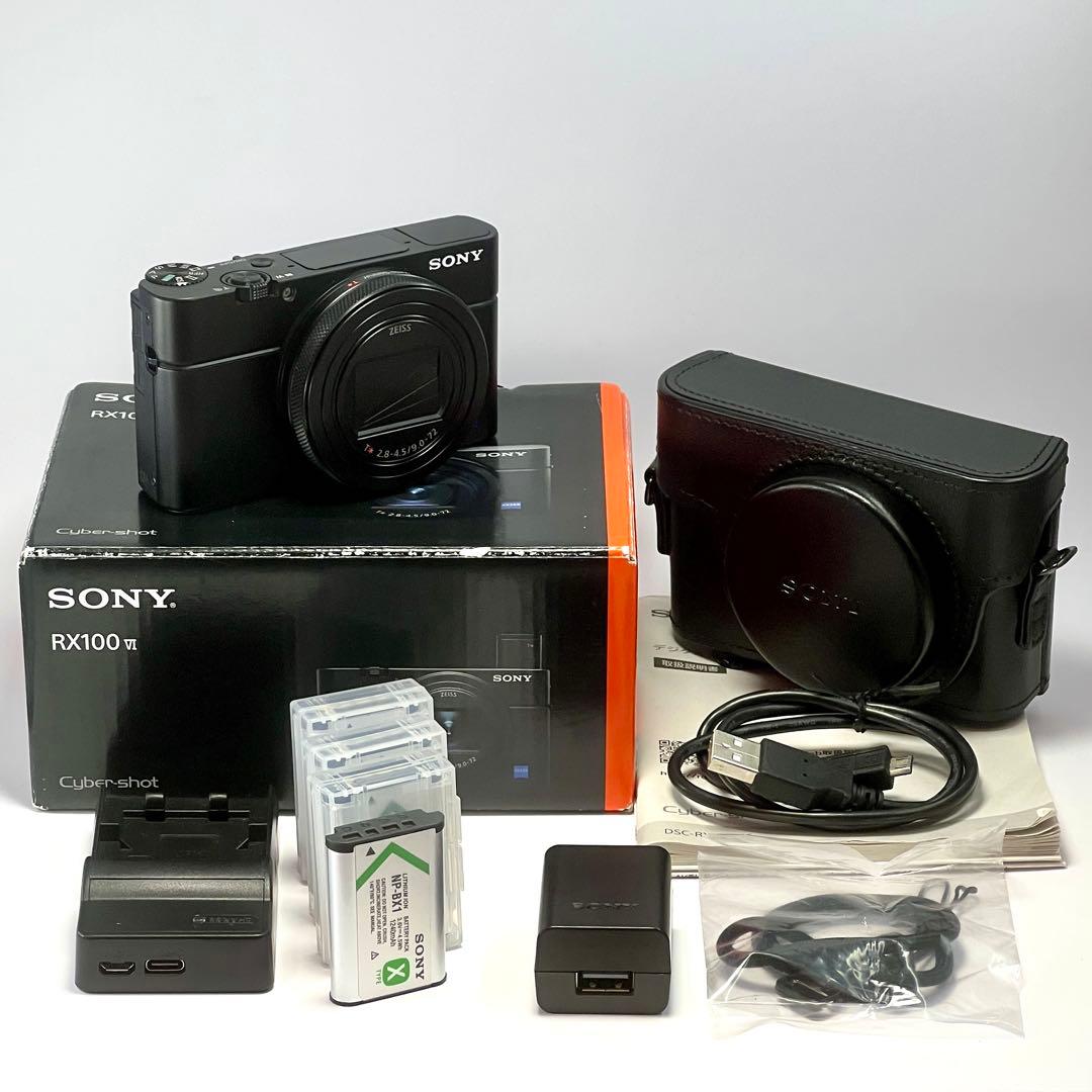 【美品】SONY コンパクトデジタルカメラ Cyber-shot RX100M6