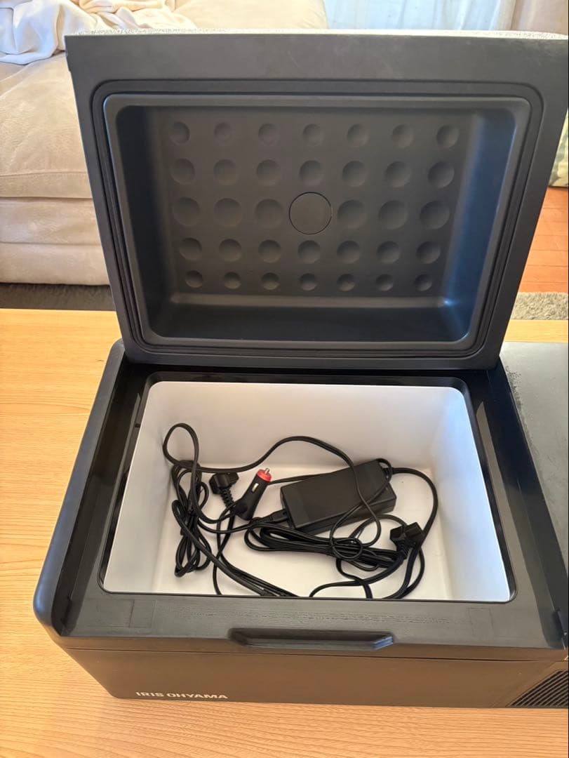 IRIS OHYAMAポータブル冷蔵冷凍庫IPD-2A-B 約20L