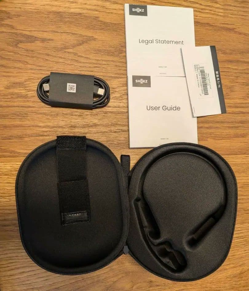 SHOKZ OPENCOMM 2 骨伝導ワイヤレスヘッドセット