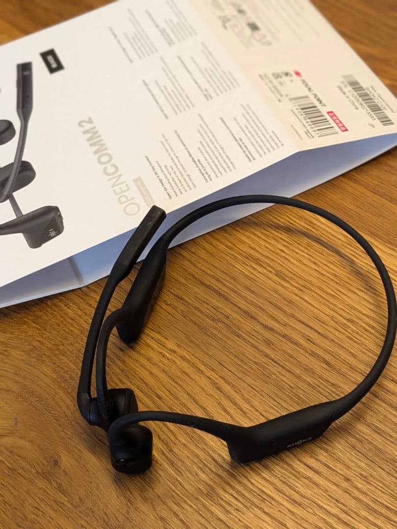 SHOKZ OPENCOMM 2 骨伝導ワイヤレスヘッドセット