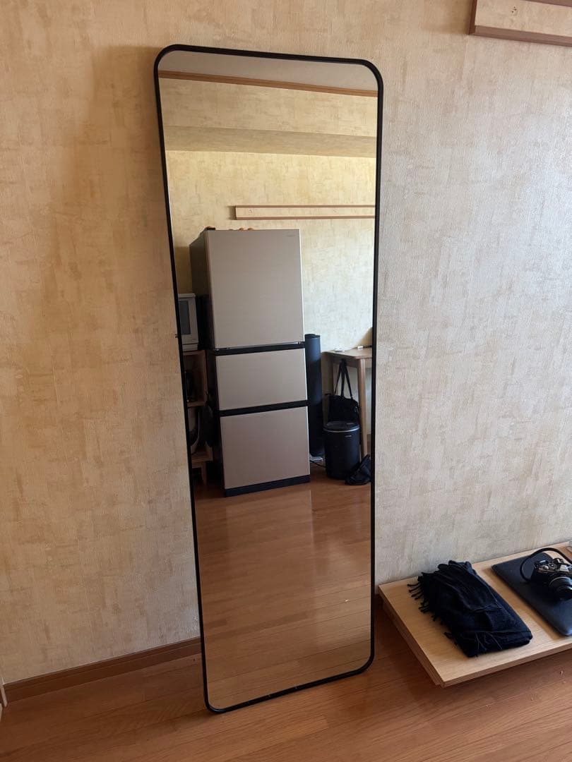johnlife 全身鏡スタンドミラー 大型 軽量 おしゃれ 160x50cm