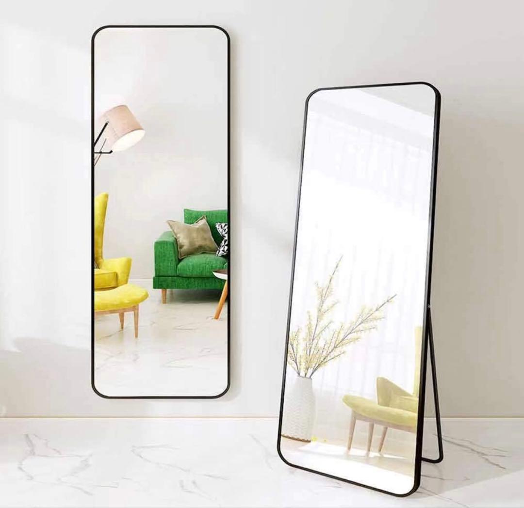 johnlife 全身鏡スタンドミラー 大型 軽量 おしゃれ 160x50cm