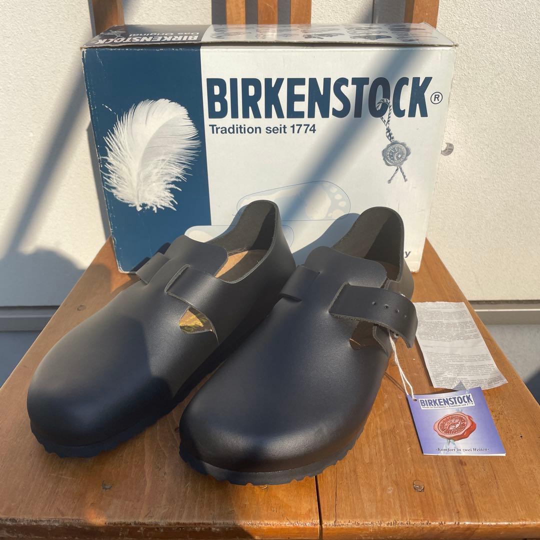 新品未使用　ビルケンシュトック　ロンドン40 黒　066193 約26cm　本革