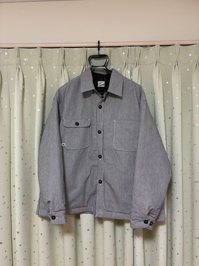ジャケット・アウター DESCENDANT POST O'ALLS HICKORY JACKET
