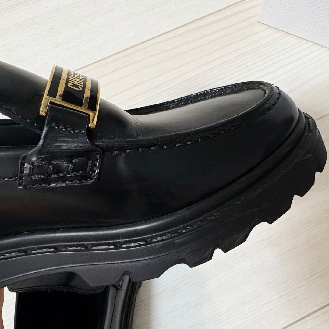 【Ahihi様用】Dior ブラック ローファー　厚底