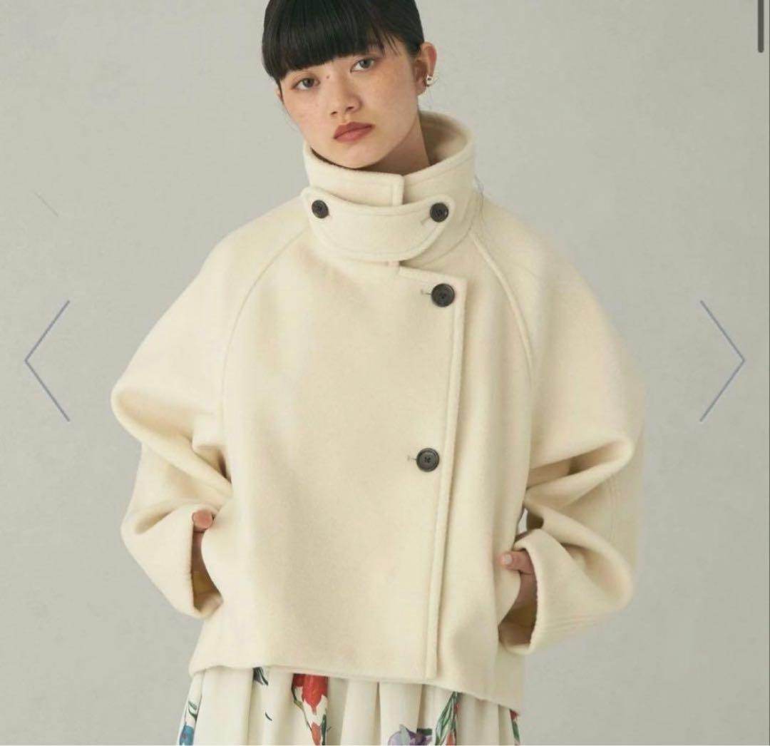 ＜EMMEL REFINES＞EM スタンドカラー ショート コート