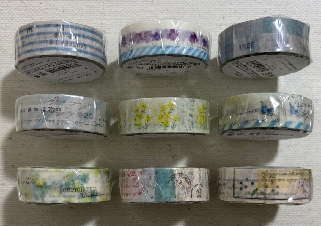 ヨハク　限定マスキングテープ　94点　バラでのご購入も歓迎です