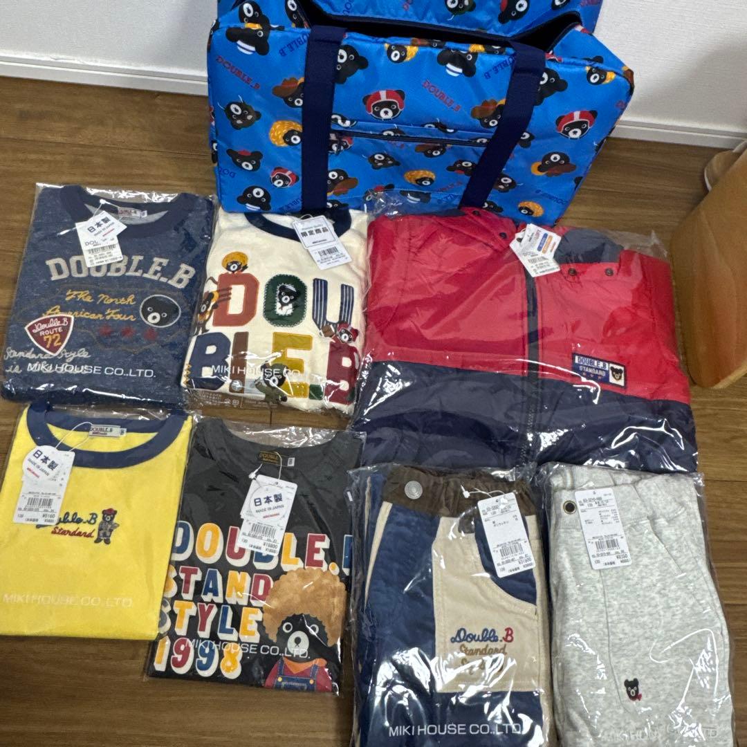 ミキハウス　ダブルビー　福袋　2026 130センチ