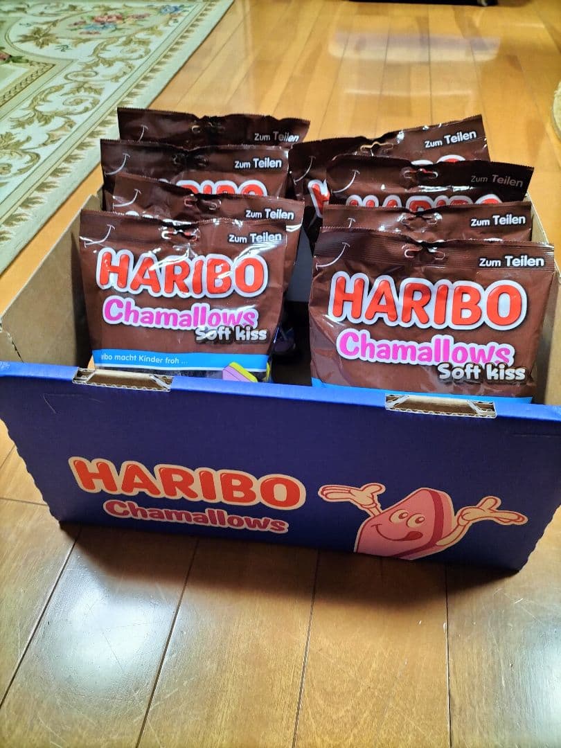 HARIBO Chamallows Soft Kiss 200g　8袋