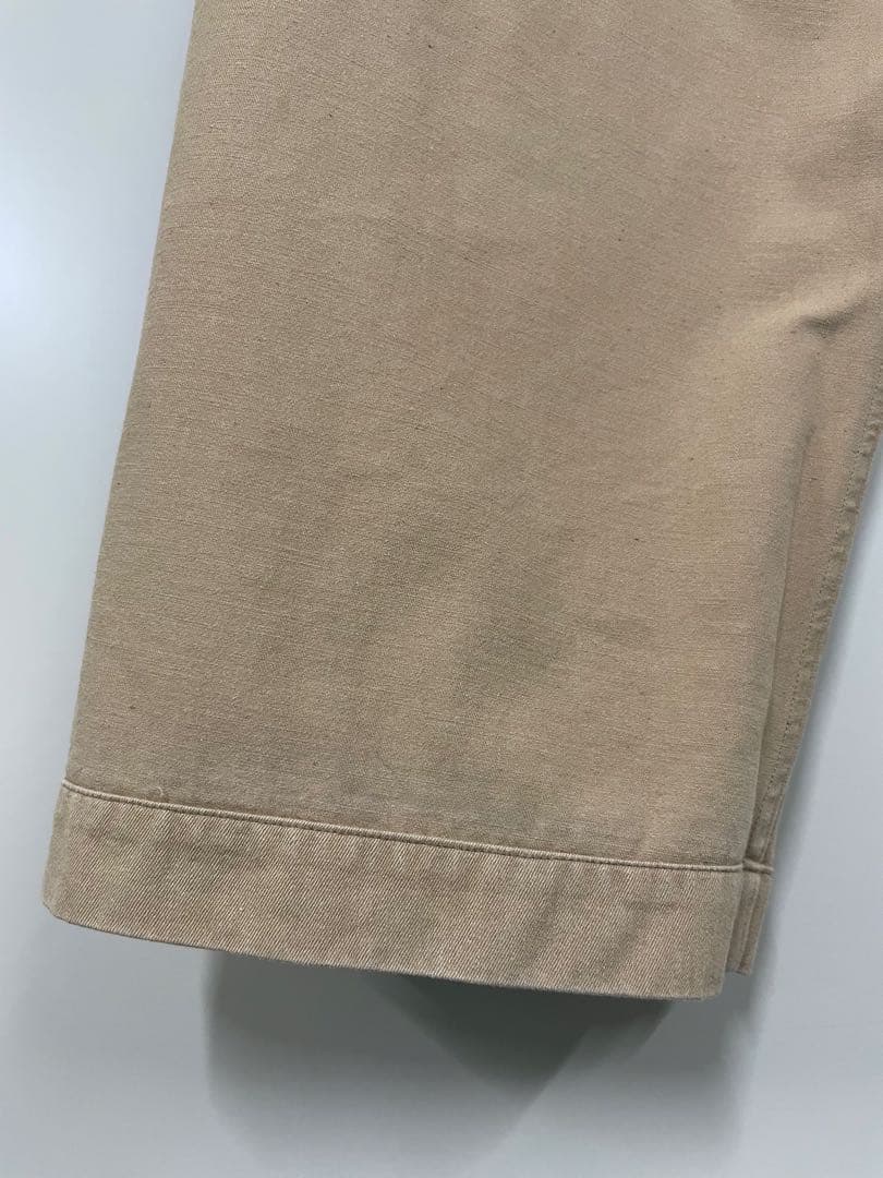 AUBERGE CC BAGS オーベルジュ　チノパン　茶綿