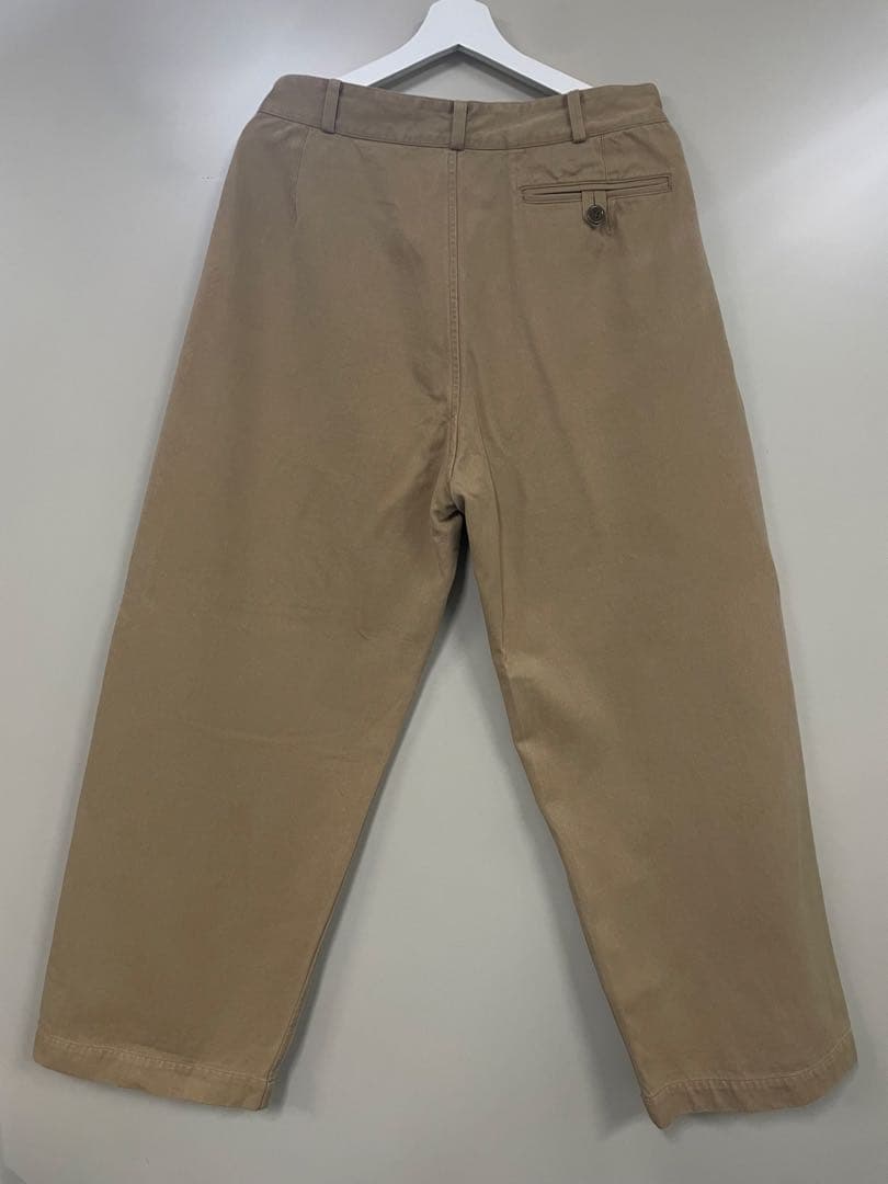 AUBERGE CC BAGS オーベルジュ　チノパン　茶綿