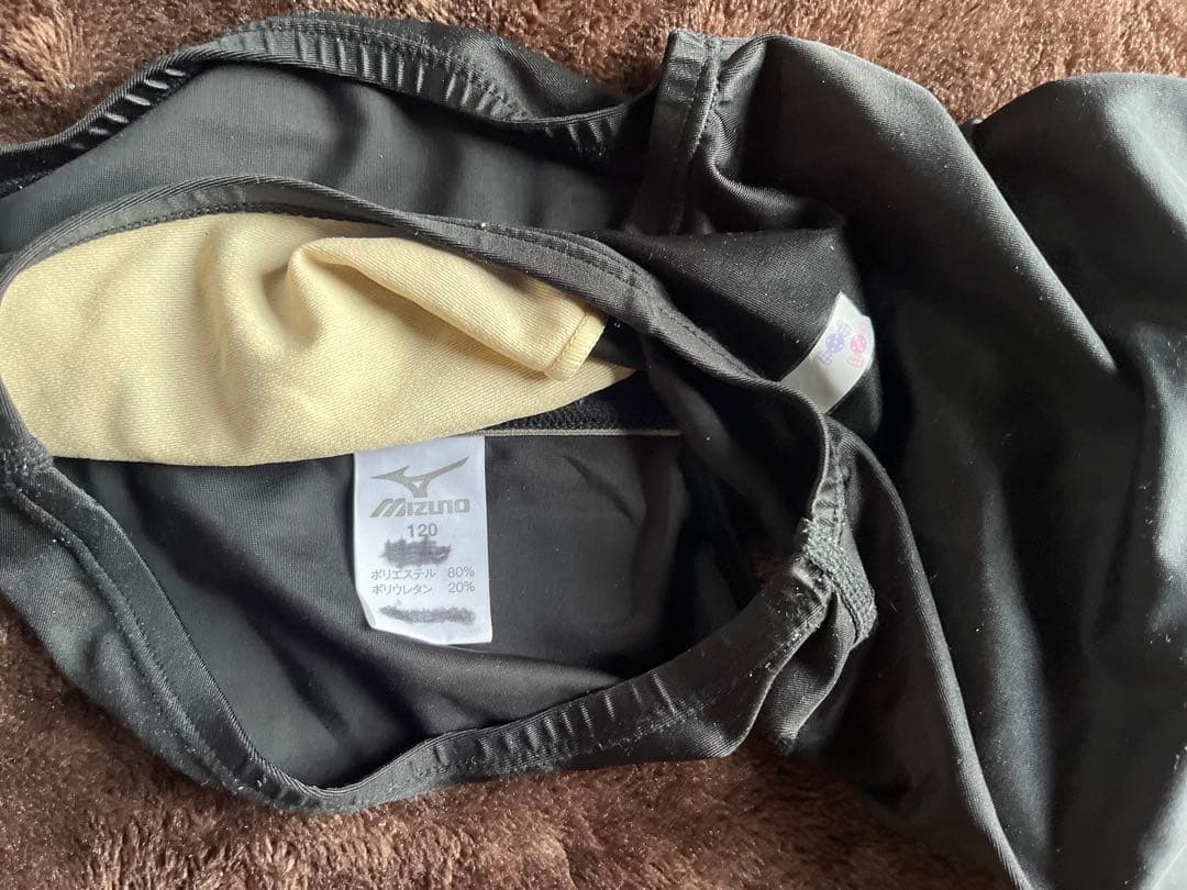 Mizuno ブラック スポーツ用競泳水着