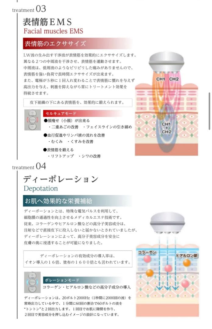 CELL CURE 4T PLUP 美顔器