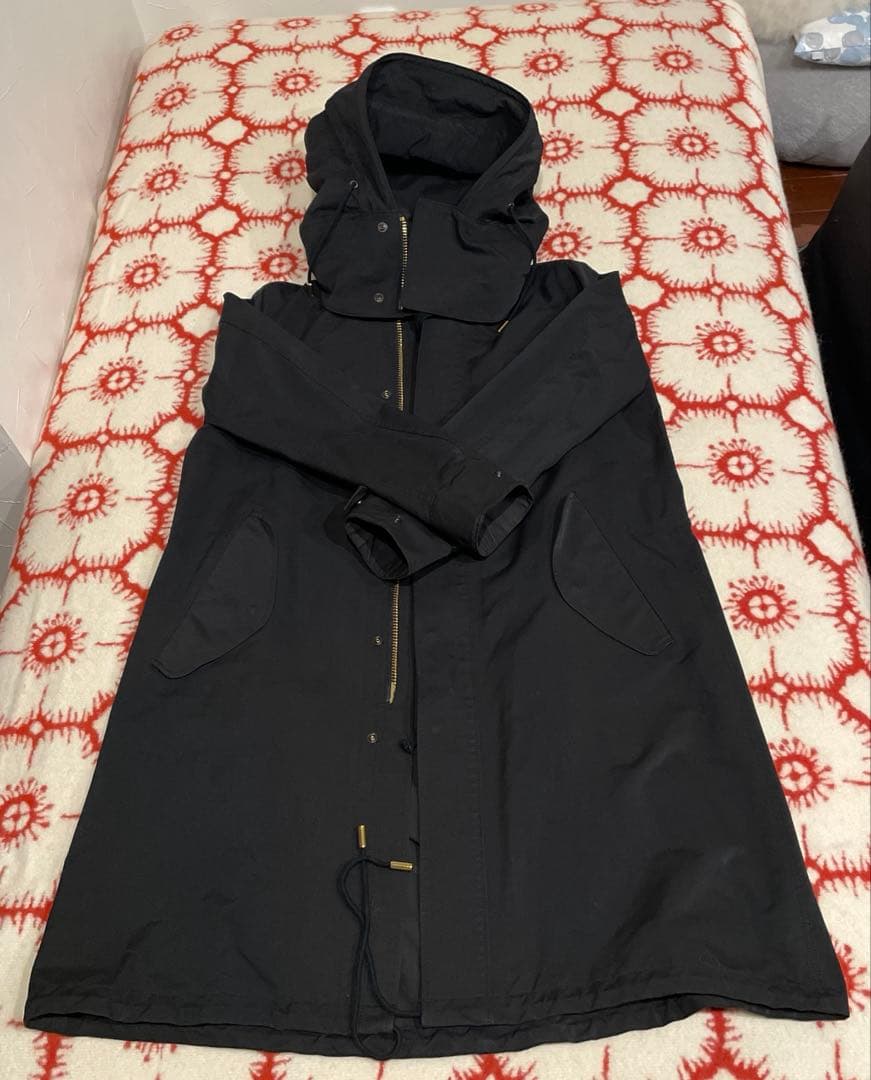 ぽんたさま　THE RERACS ザリラクス モッズコート　ブラック　36