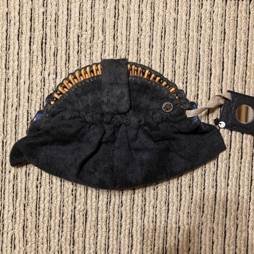 ebagos エバゴス　カゴバッグ　クラッチバッグ