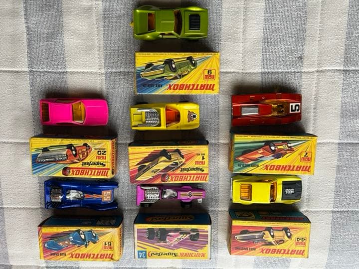 レトロ　ミニカー　マッチボックス　7品