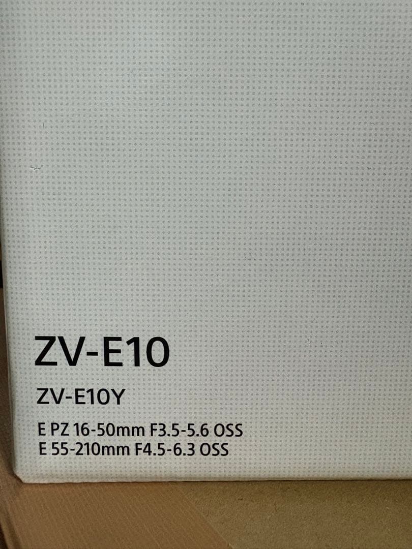 Sony vlogcam ZV-E10 ダブルズームレンズキット