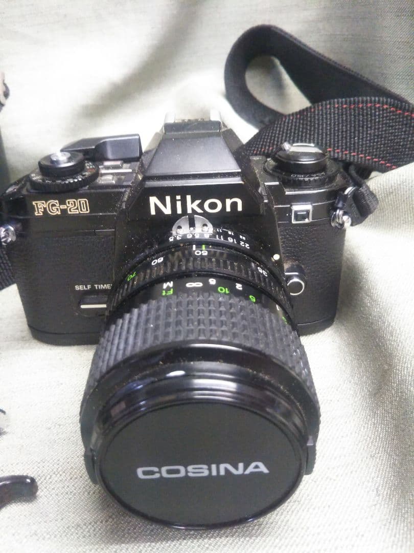 カメラ　ニコンFG20コシナレンズ　他