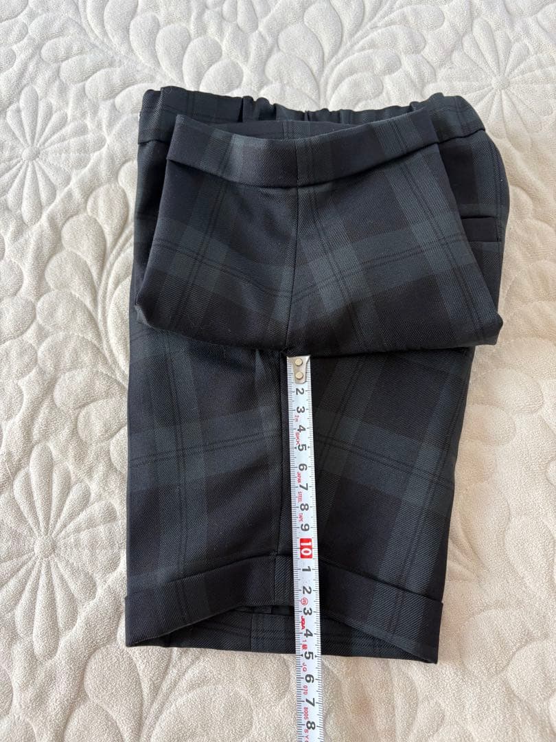 グリーンレーベルリラクシング　チェック　卒園式　入園式　冠婚葬祭　スーツセット