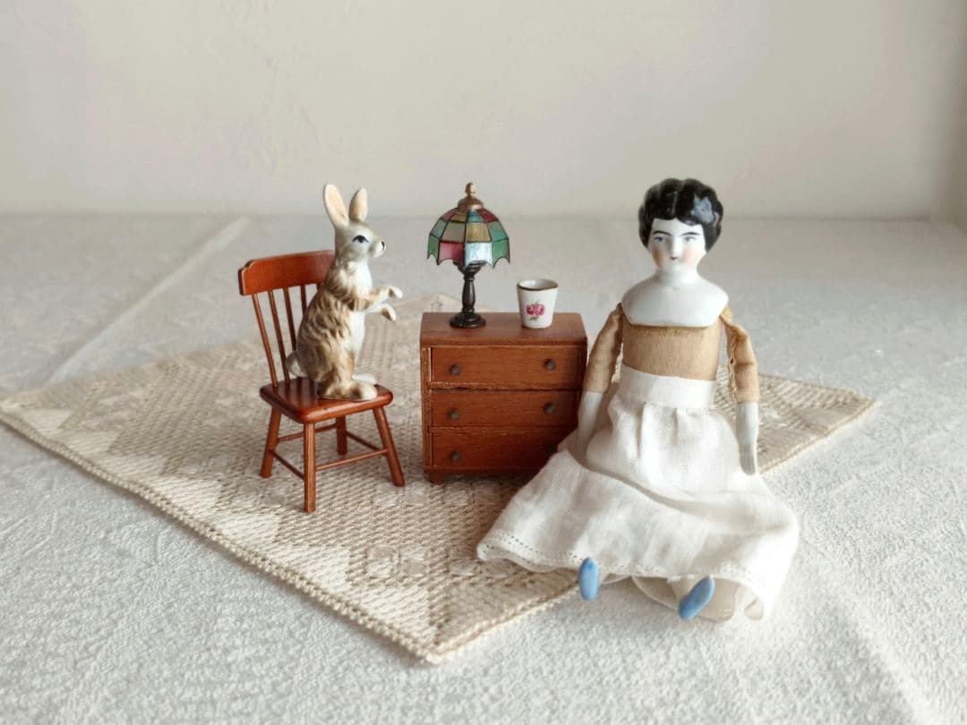 【cinnamon さま】 vintage ❀ ステンドグラスの 小さなランプ