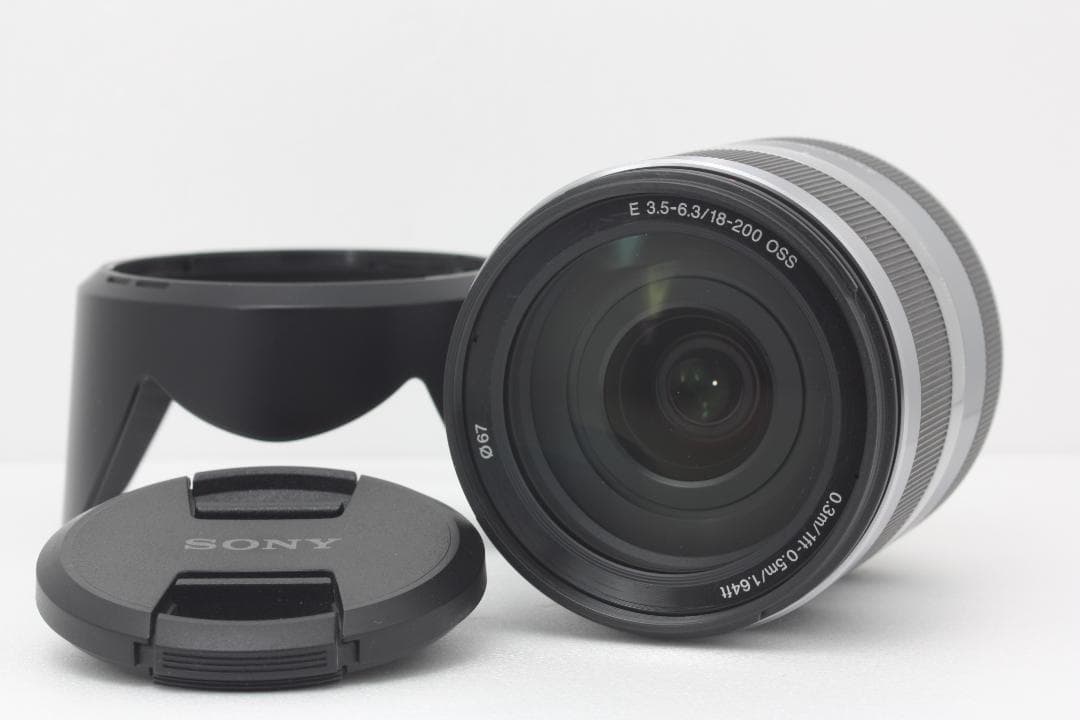 SONY E 18-200mm F3.5-6.3 OSS 完動品 #344d