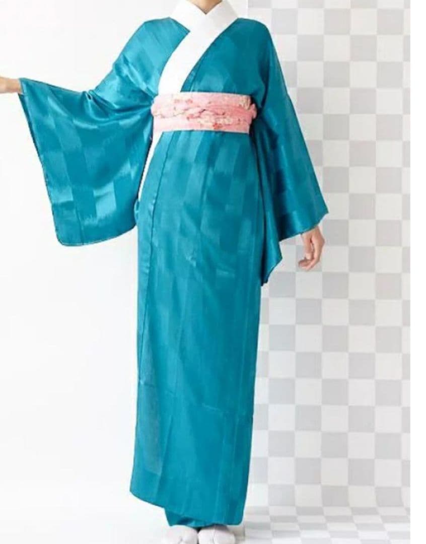 ふりふ　ターコイズ 長襦袢