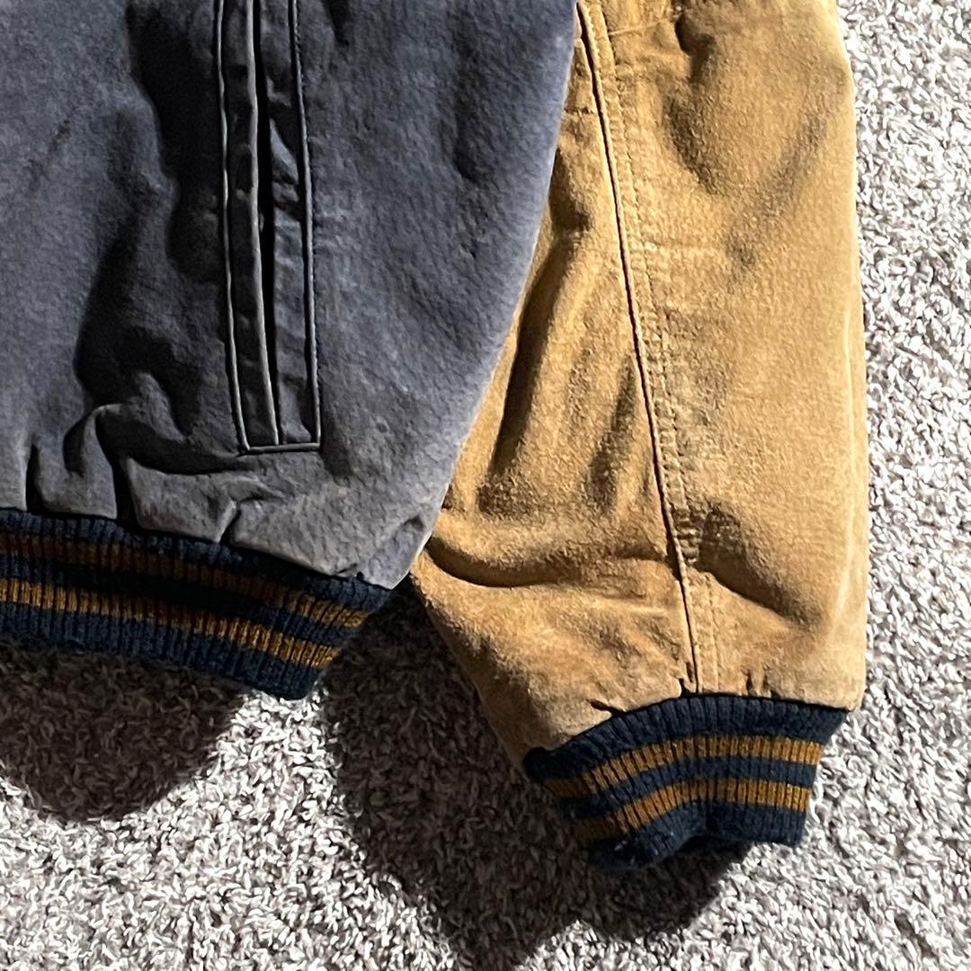 専用G-Ⅲ　NFL　ロサンゼルス・ラムズ　オールレザースタジャン　スウェードXL