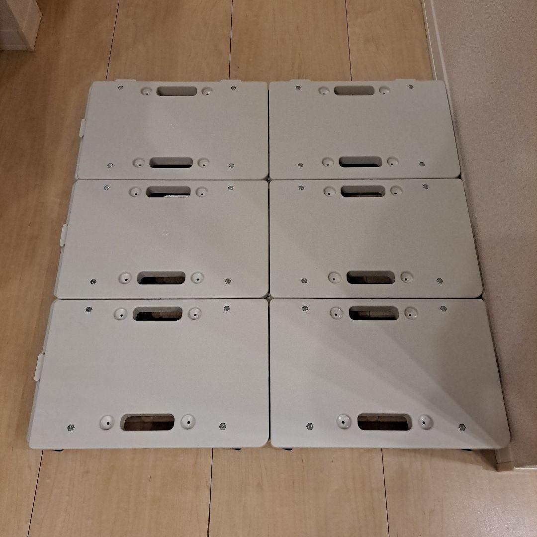 無印良品　平台車　6個セット