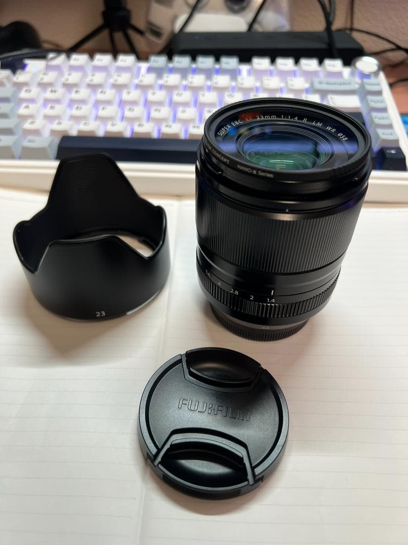 【美品】FUJIFILM XF23mmF1.4 R LM WR