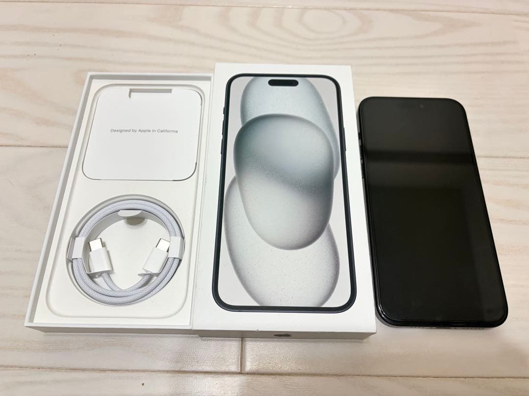 iPhone 15 plus 128gb スペースブラック 本体