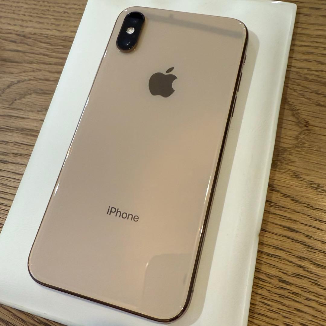 Apple iPhone XS ゴールド 本体 256GB ケース付き