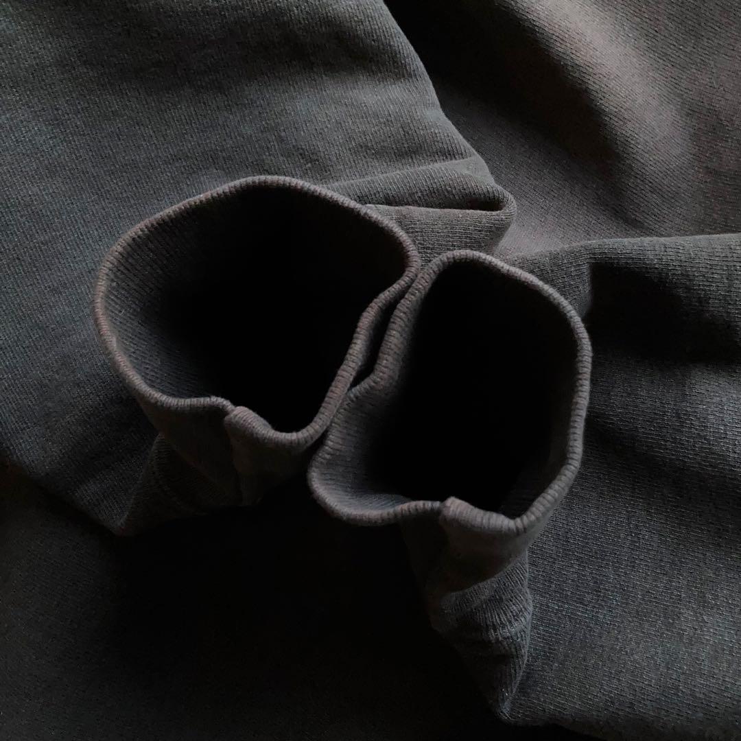 極美フェード 80s USA製 champion ブラックブラウン リバース