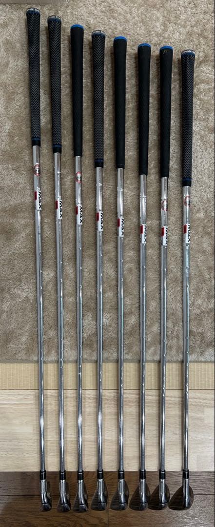 【美品】SIM MAX アイアンセット　5-S 8本　KBS MAX 85 JP