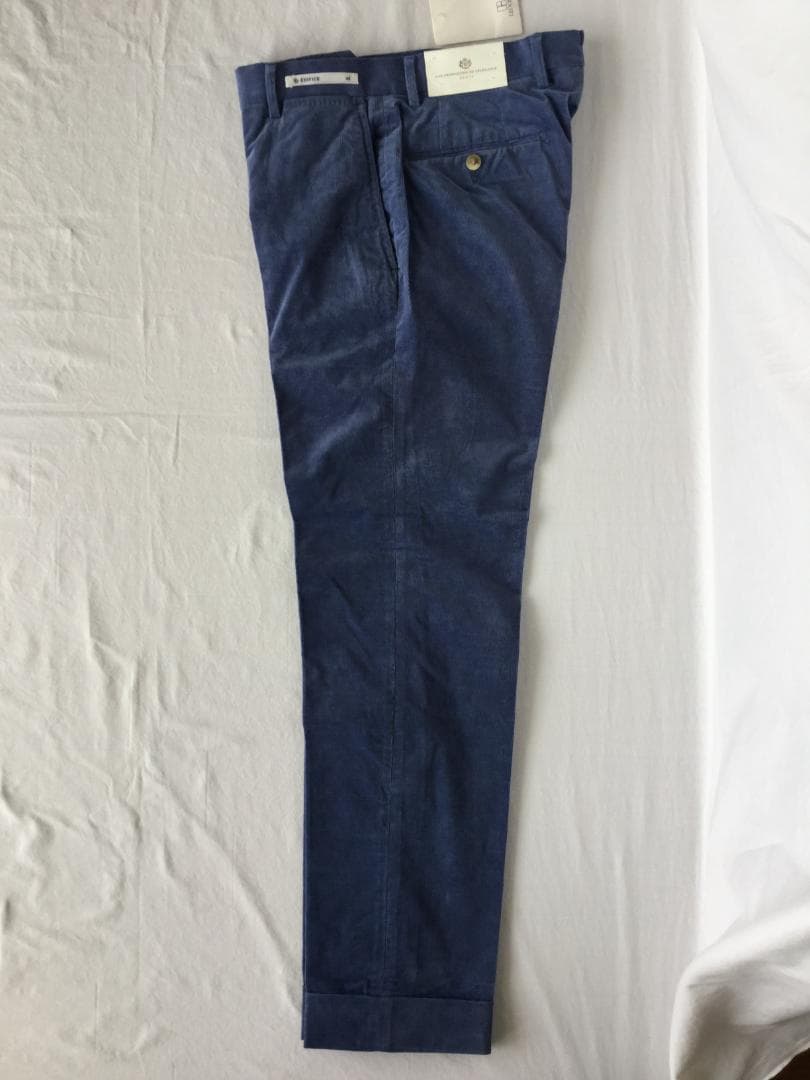 mana　未使用 秋冬 エディフィス コーデュロイパンツ　ブルー S