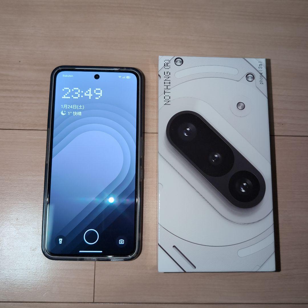 NOTHING Phone (3a) 新品同様 バッテリー100%