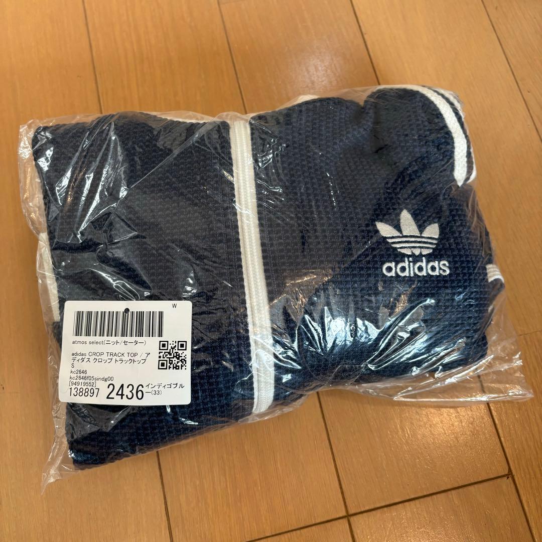 adidas クロップ トラックトップ（ジャージ） S