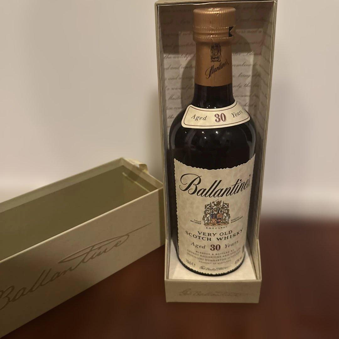希少旧ボトル Ballantine's 30年 バランタイン