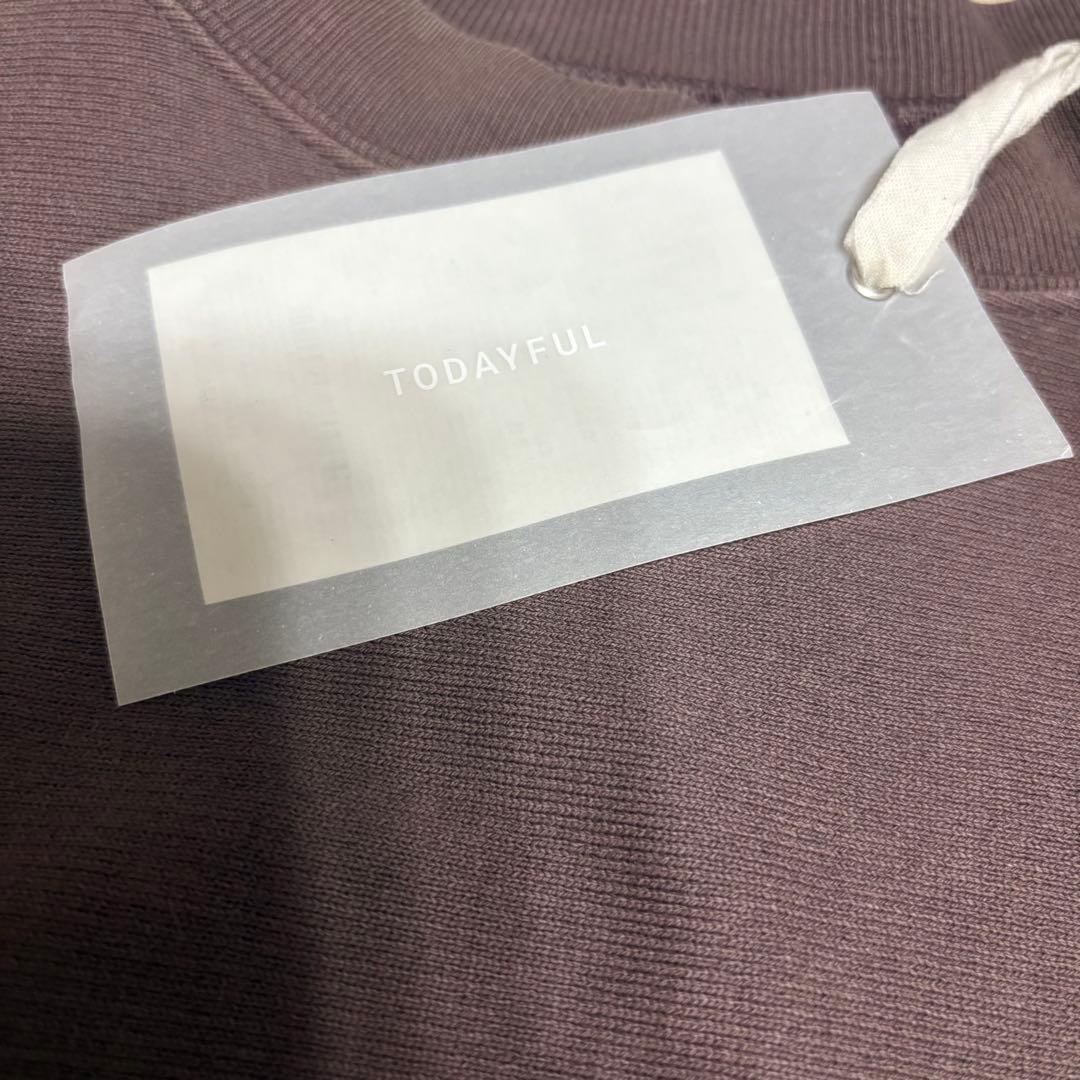 新品タグ付　TODAYFUL/Vintage Sweat Pullover モカ