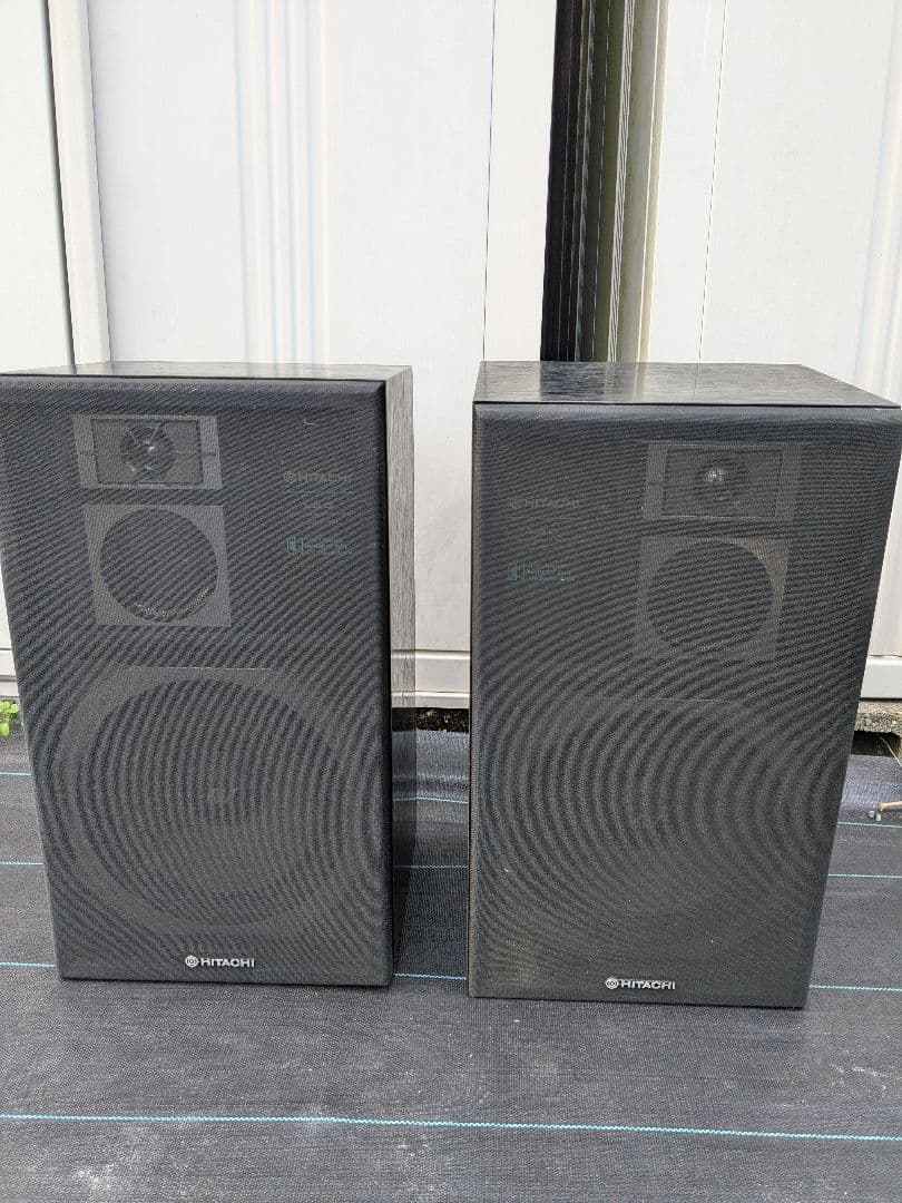 日立　Lo-D スピーカー　HS-W7 　20cm　ギャザードエッジ！