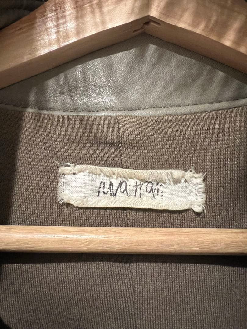 B2nd レザー　ファー付き　モッズコート　アウター