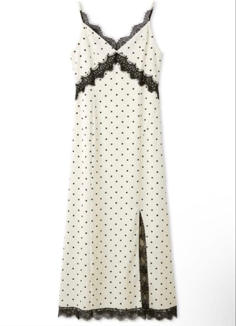 【新品未使用】FRAY I.D レーストリムキャミワンピース