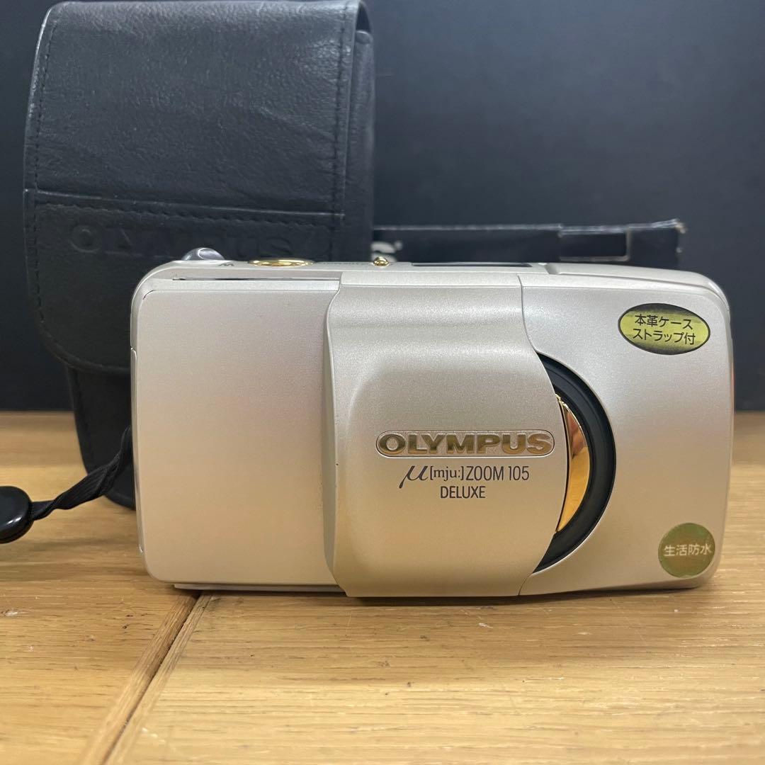 OLYMPUS μ Zoom 105 deluxe コンパクトフィルムカメラ