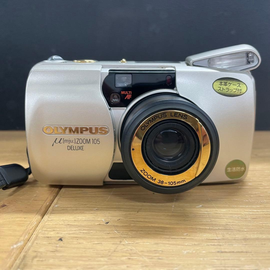 OLYMPUS μ Zoom 105 deluxe コンパクトフィルムカメラ