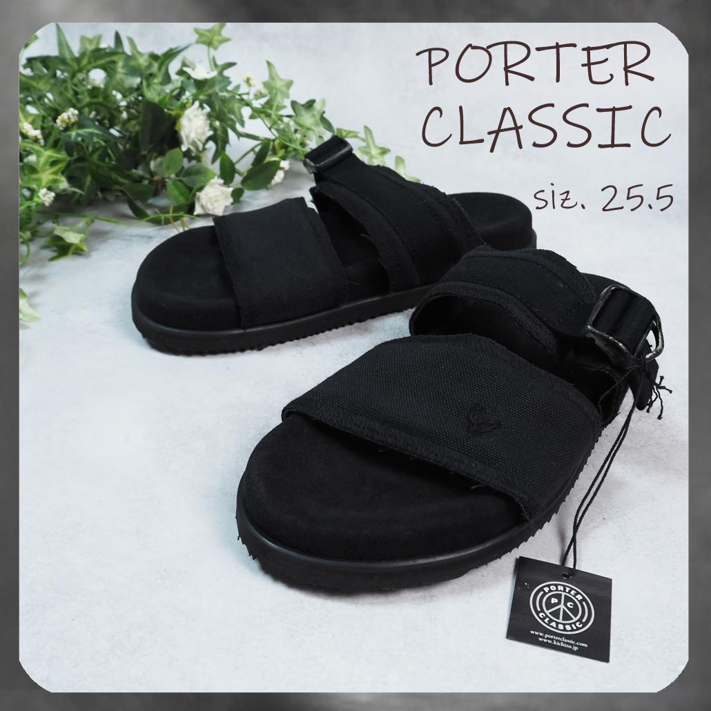 タグ付未使用 ポータークラシック 剣道スパルタカスサンダル 限定田井基文コラボ