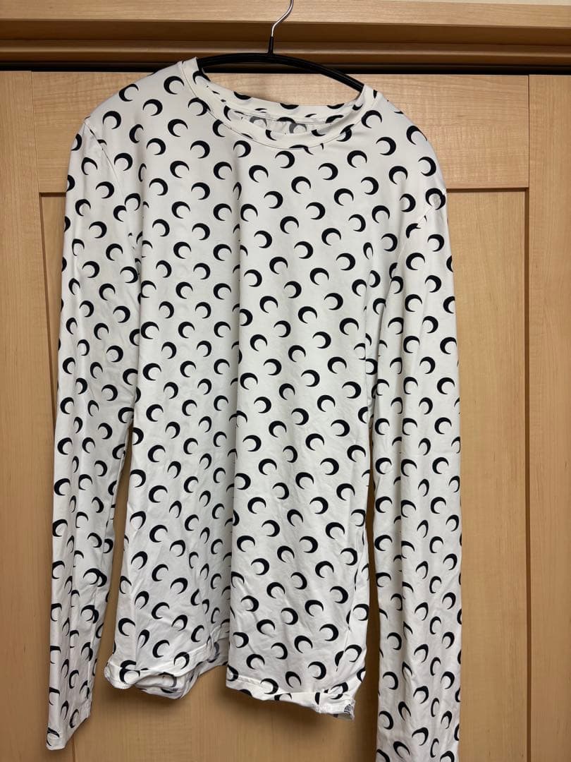 MARINESERRE Second Skin Moon長袖Tシャツ