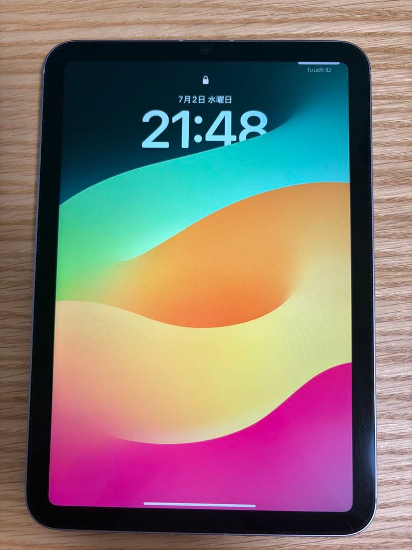 【美品】iPad mini 第6世代（64GB / パープル)