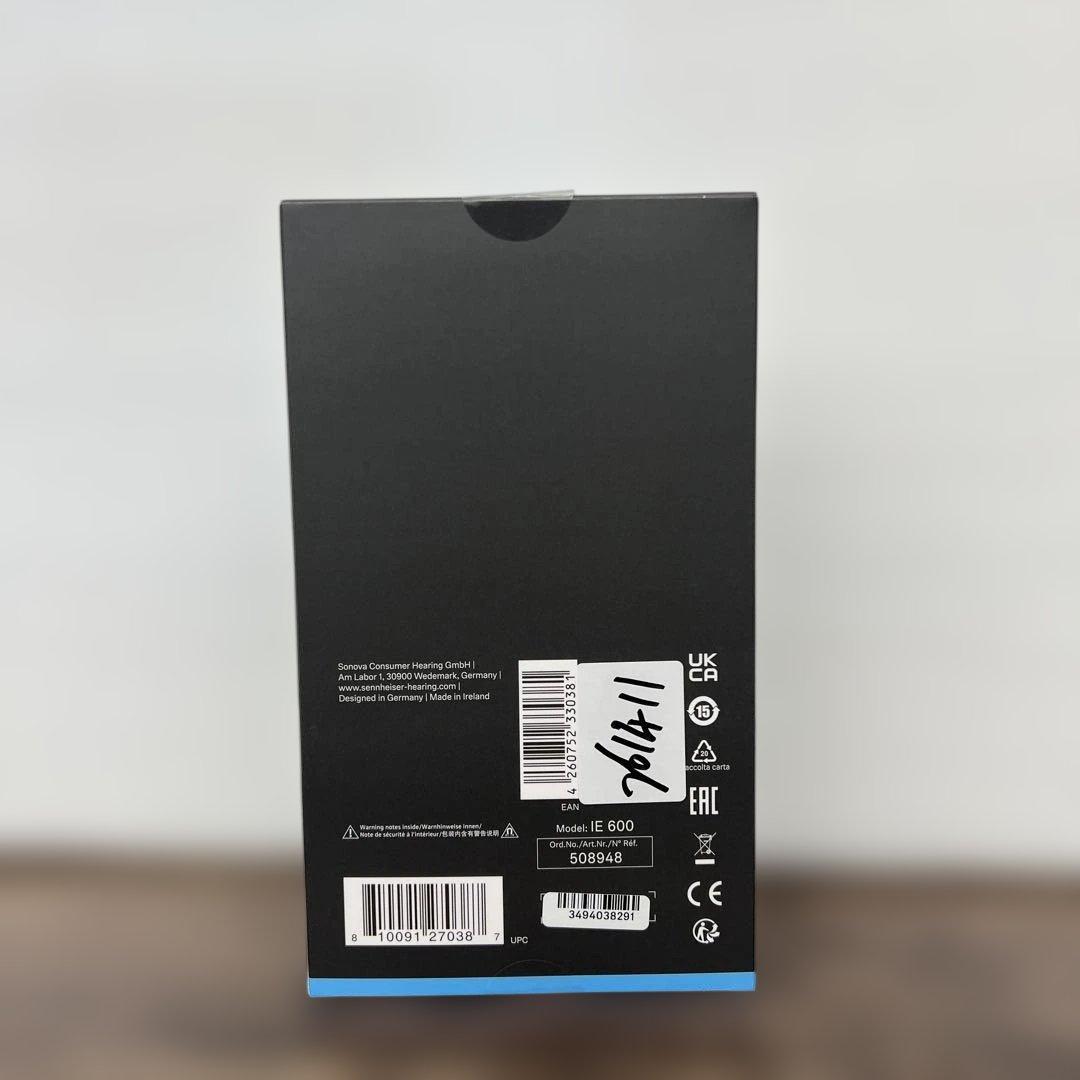 261411未開封　Sennheiser イヤホン 有線 IE 600