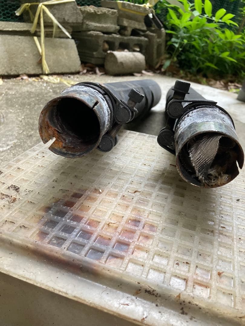 ドゥカティ　コンチマフラー　2本セット　　ducati conti